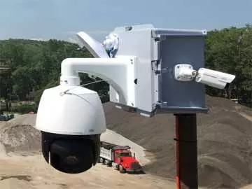 Caméra PTZ haute définition pour surveillance de sites industriels